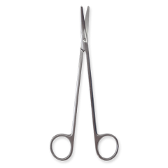 Zepf Metzenbaumschere, gebogen stumpf/stumpf, 18 cm