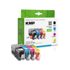 Kompatibel zu HP 934XL / 935XL, Multipack (schwarz, blau, gelb, rot)