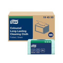 Tork W8 Langlebige Farbige Reinigungstücher
