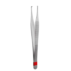 Fuhrmann Adson-Pinzette, gebogen 12 cm