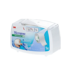 3M™ Micropore™ white 2,5 cm x 5 m 