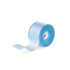 3M™ Micropore™ S Silikonrollenpflaster 5cm x 5 m, blau