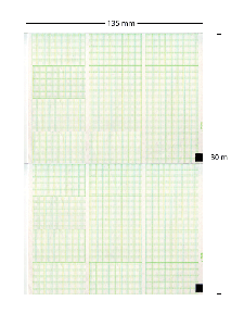 EKG-Papier, Bosch 503 B / N 