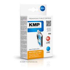 kompatibel zu Brother LC 985C, cyan (blau)