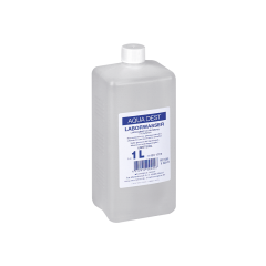 Aqua Dest Laborwasser, 1 Liter
