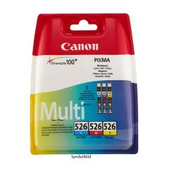 Canon CLI 526 C/M/Y Multipack original, 3 Farben