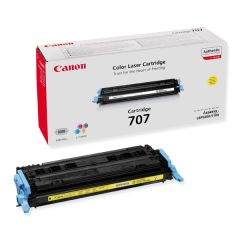Canon 707Y original, yellow (gelb)