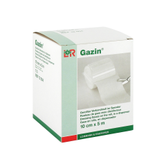 Gazin® Verbandmull 10 cm x 5 m, gerollt