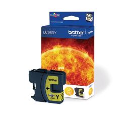 Brother LC 980Y original, yellow (gelb)