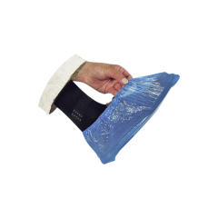 NOBASHUCO® Überschuhe aus Polyethylen blau