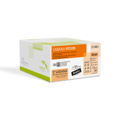 Sabana Nylon® 45 cm, USP 4/0, HS-15, Metric 1,5