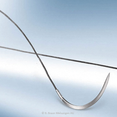 Silkam® 45 cm, USP 4/0, HS 21, Metric 1,5 