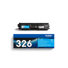 Brother TN 326 original, cyan (blau)