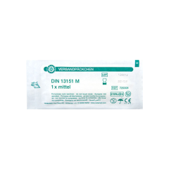 Verbandpäckchen 8 cm mittel, steril 