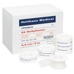 YPSISILK® Heftpflaster Seide 2,5 cm x 5 m 