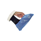NOBASHUCO® Überschuhe aus Polyethylen blau